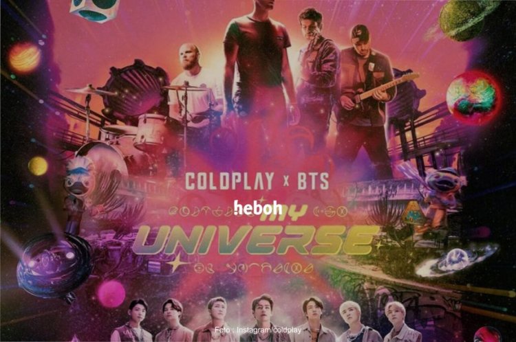 Prestasi Luar Biasa Lagu 'My Universe' Coldplay dan BTS