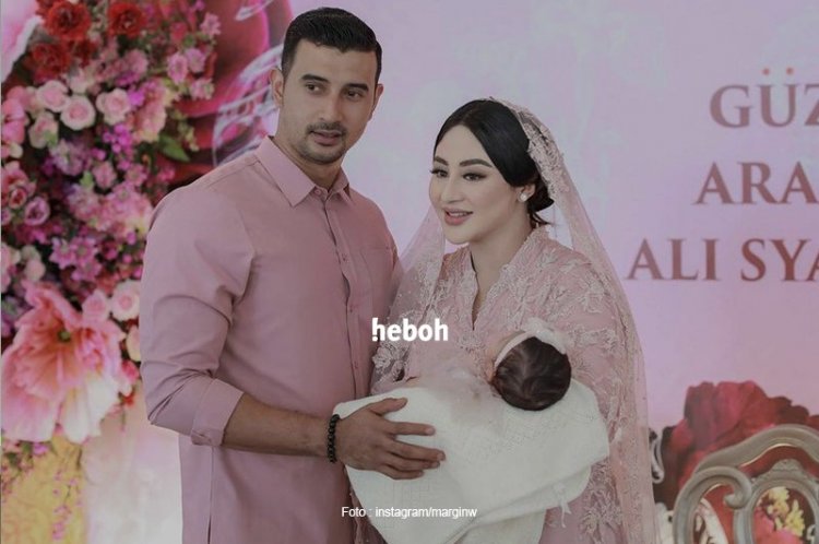 Potret Terbaru Cantiknya Baby Guzel, Anak Ali Syakieb dan Margin Wieheerm