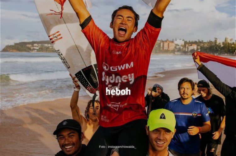 Juara Sydney Surf Pro 2022, Rio Waeda Cetak Sejarah Untuk Indonesia