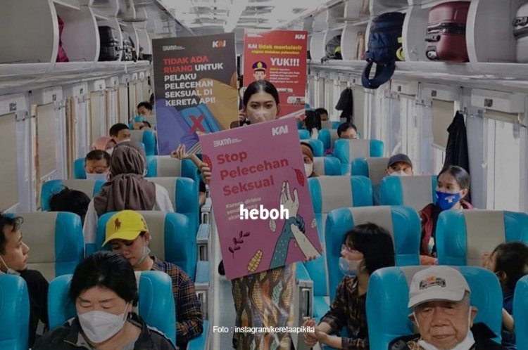 PT KAI Bekerjasama dengan Komnas Perempuan Mengadakan Kampanye Anti Pelecehan Seksual di Kereta