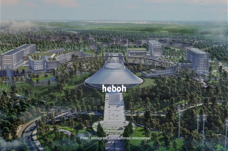 IKN Mulai Beroperasi 2045, Pakai Konsep Future Smart Forest City