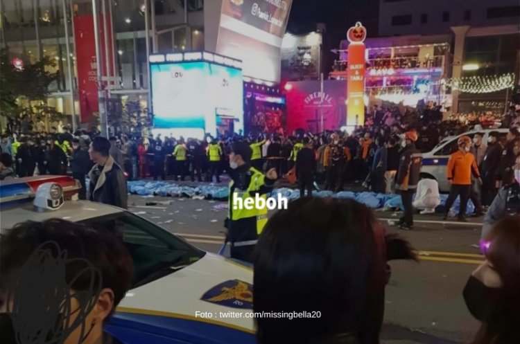 Tragedi Pesta Halloween Itaewon Berujung Maut, 149 Orang Tewas