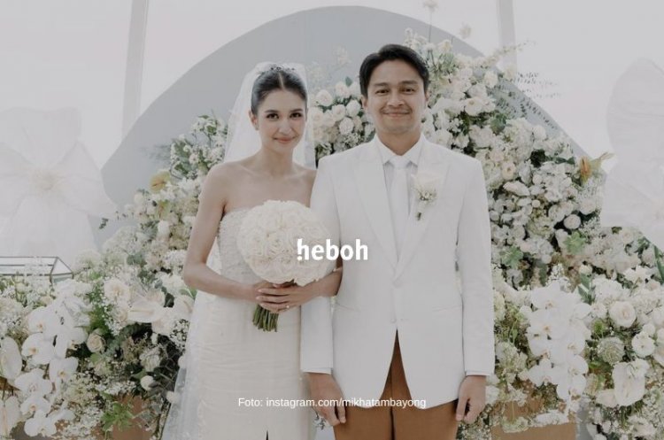 Sah! Mikha Tambayong dan Deva Mahenra Resmi Menikah di Bali