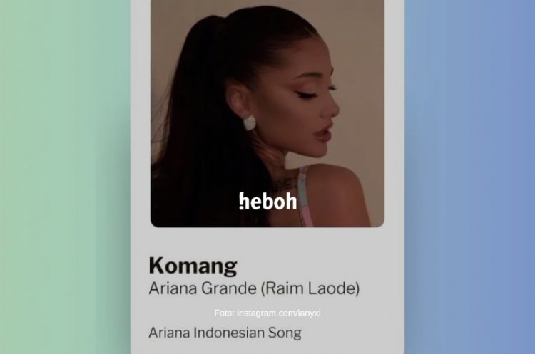 Canggih! Teknologi AI Buat Ariana Grande Nyanyi Lagu 'Komang' hingga 'Rungkad'