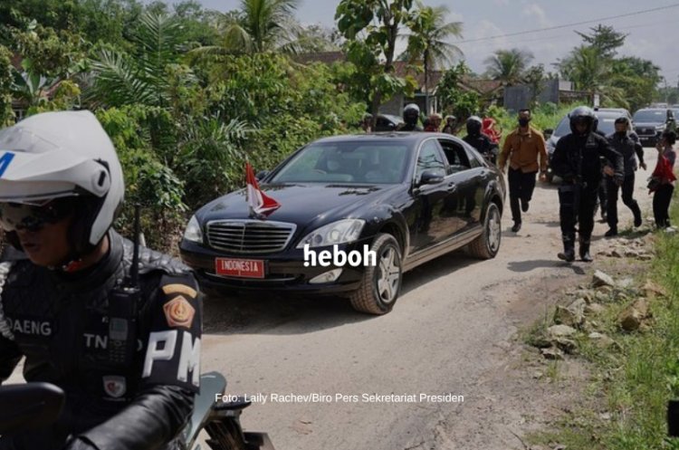 Jokowi Kunjungan ke Lampung Hari Ini, Lintasi Jalan yang Rusak