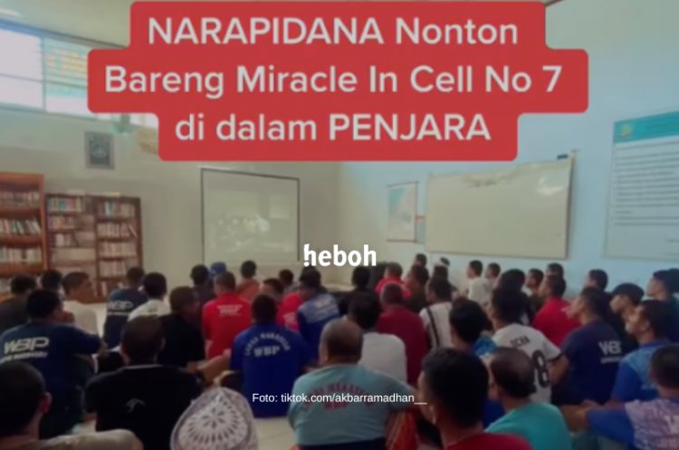 Viral Narapidana Nonton Bareng 'Miracle in Cell No. 7': Vibes Sama, Suasana Hati Berbeda