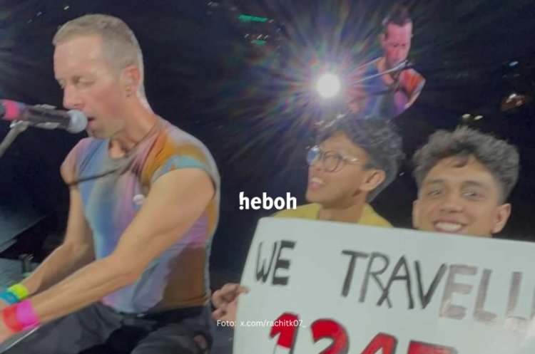 Nonton Konser Coldplay di Seattle, Mahasiswa Asal Indonesia Ditarik Ke Panggung Oleh Chris Martin
