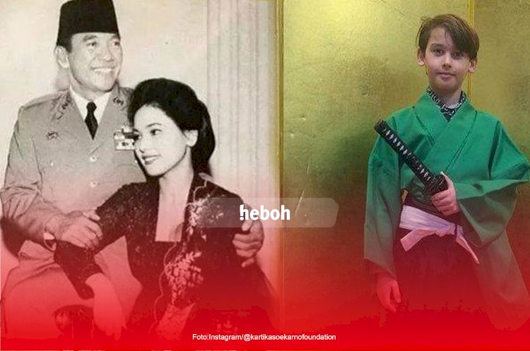 Potret Cucu Soekarno dan Ratna Sari Dewi yang Parasnya Memesona