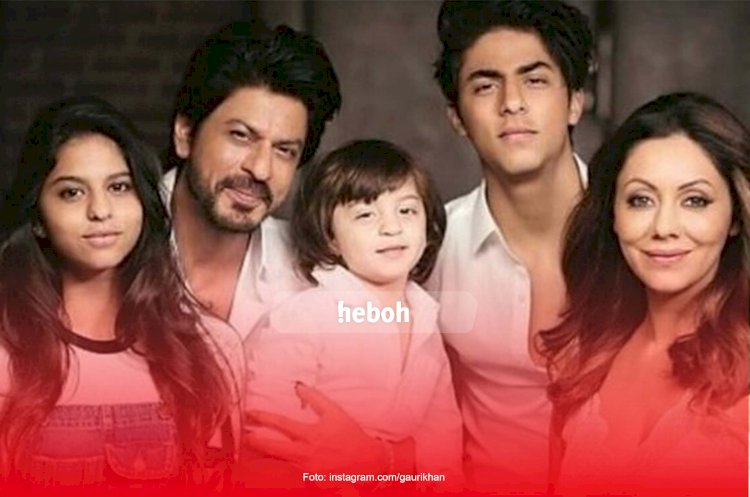 Potret Keluarga Shahrukh Khan yang Selalu Harmonis