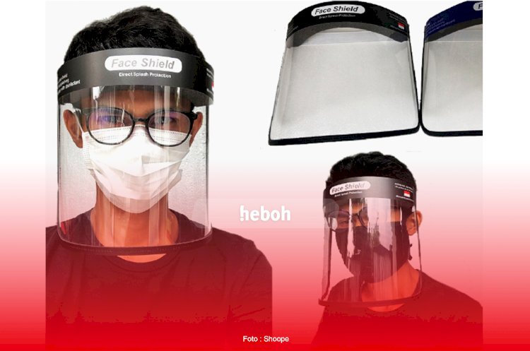Kreatif! Berbagai Macam Face Shield dan Masker untuk Cegah Covid-19