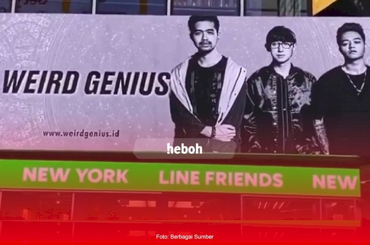Weird Genius Terpampang di Times Square New York  Berkat Lathi