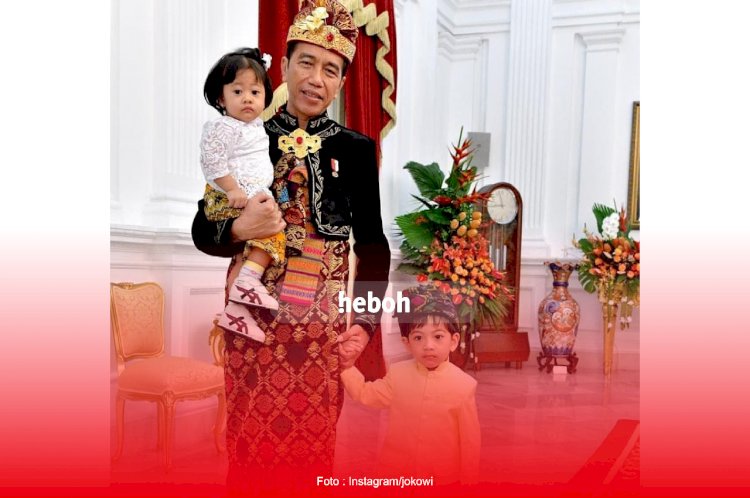 Nama-Nama Tak Biasa Cucu Presiden Jokowi, Penuh Arti!