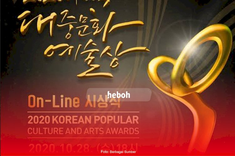 Daftar Pemenang Korean Popular Culture & Arts Awards 2020
