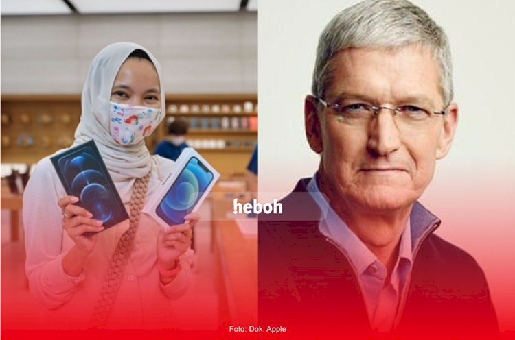 Cewek Asal Indonesia Jadi Pemilik Iphone 12 Pertama dan Fotonya Diunggah CEO Apple