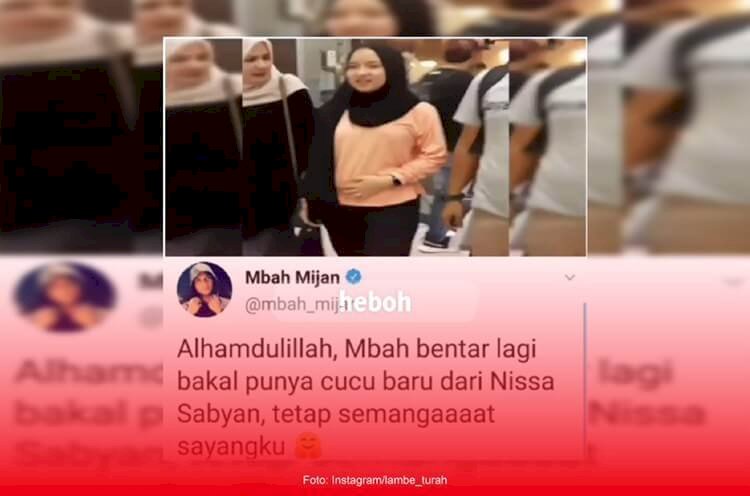 Beredar Video Nissa Sabyan dengan Perut Buncit, Mbah Mijan Ikut Komentar